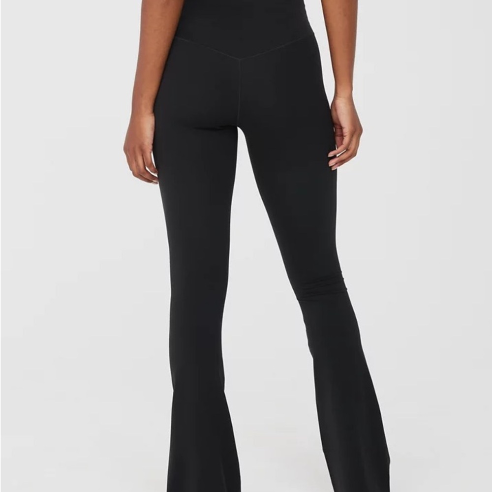 Aerie Offline Bootcut Leggings | Small | Charcoal Gray